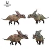 Haolonggood 1:35 Chasmosaurus Dinosaur Toy Ancient Prehistroy Animal Model