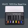 Dental Super Root Canal Files Large Taper Endodontic Niti Needle Files for Handle Use Dentistry Endo Instrument Sx-F3