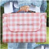 Utomhusdynor Mat ce Picnic Spring Outing Waterproof tyg Portabel gräs förtjockning Drop Delivery Sports Outdoors Camping Vandring och DH2HK