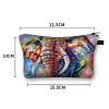 Retro Elephant Paisley Pattern Cosmetic Cose Cosmetic Organizer Torby Przenośna torba toaletowa do przechowywania worki na szminkę podróżną