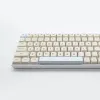 Klawiatury 138 Klucze Custard Cute XDA Keycap PBT termiczna sublimacja klawiatury klawisza klawiszowa dla wiśni MX przełącznik mechanicznych klawiatury GMK67 GK61