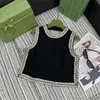 Women's T Shirt designer T-Shirt 24 Early Spring Gucss New Heavy Industry Order Diamond Tank Top High end Quality Simple Versatile Tank Top Tops Tees