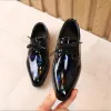 Sneakers Boys Performance Shoes Solid Color Kids Leather Shoes Fashion Boys Dress Shoes Size 2136