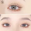 Dream Deer Faux Cils A types de type cils a mis à niveau les cils en V en forme V 0,14 mm tige transparente douce et les cils pour les yeux naturels Mink 240320