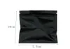 75x10cm Black Seal Seal Sac en aluminium Bags de papier d'aluminium Snack Bouk Food Packaging Sac Mylar Paquet d'odorat Sac à fermeture éclair 100pcslot8643187