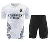 2024 -2025 Set di set da pista del Real Madrids 23/24 Benzema Men Short Short Short Short Football Allening Suit Chandal Futbol Surveyement