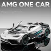 1/24 échelle bens amg one sportive jouet modèle modèle alliage moulé track back sound modéliste