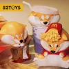 Niedliche Shiba Inu Fastfood -Serie Tide Play Figuren Überraschungstasche Desktop Model Anime Figur kreatives Geburtstags Weihnachtsgeschenk