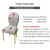 Chair Covers Round Back Restaurant Elastic Seat Kitchen Protectors Stretch El Banquet Stool