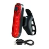 Bicycle arrière clair arrière USB rechargeable rouge ultra brillant faillite Mtb Light Night Sécurité de cyclisme LED des feux arrière brillants