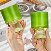 Candle Holders Green Glass Water Cup Frosted Cold Drink Latte Coffee Wine Candles Wholesale Candy Bar Home Decoration Accessories Modern