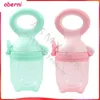 Oberni Baby Nipple Fresh Fruit Silica Gel Feeding Bottles Nibber Lär dig Matning Dricksvatten Strah Handtag Spädbarn BPA GRATIS 240326