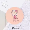 TSHOU679 adorabile Design Friut Round Mirror Girl Mini Pocket Makeup Specchi compatti 240409