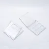Storage Bottles Empty 9 Color Clear Eyeshadow Palette Private Label Cosmetic Packaging Makeup Case 12pcs