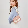 Sacs à bandouliers Mesdames All-Match Fashion Simple Sac Collier Messenger Messager Scelaire Small Square Spold Pursets mobiles