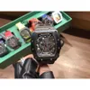 Mens Watch Tourbillon Real Designer Watch Watch Tourbillon Rafael Superclone Men Mechanical Fiber Case 5OSG