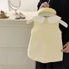 Bébé fille princesse cotton peter pan couche robe sans manches bébé enfant en bas âge en dentelle