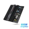 Förstärkare DIY 600W Förstärkare Brädet 12V bil Audio Power Amplifier Board Lossless Subwoofer Bass Module High Power Car Audio Mono Channel