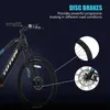 Bikes Ectric Bike 500W Motor 48V 11.6Ah Rovab Battery 21-Speed Suspension Fork City Ebike 27.5 Ectric Bicyc for Adults L48
