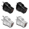 1 ~ 5pcs Adaptateur universel Alimentation électrique 5V 1A, / DC Charger Adapter Mur de voyage, 220V à 5V, Téléphone mobile de charge, UE US PLIG