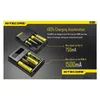 정통 Nitecore New I4 충전기 Digicharger LCD 디스플레이 배터리 IMR 18650 20700 21700 Universal Li- 이온 배터리 충전기 정품에 대한 지능형 4 슬롯 충전