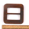 Wooden Round Ring Belt Buckle For Clothes Bag Accessories Apparel Garment Ornament Handmade DIY Accessories Windcoat Decor m2591