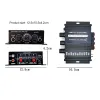 12v Amplificateur audio mini 400W HIFI Digital stéréo Amplificateur FM Amplificador en AMP Car Home Radio Theatre Microphone