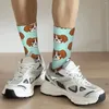 Herrensocken lustiger glücklicher Happy Pet Boxer Retro Harajuku Littlest Shop Hip Hop Neuheit Casual Crew Crazy Socken Geschenk gedruckt