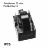 1PCS冷蔵庫クーラーPTCスターターリレー1/3/4pinsエアコンコンプレッサーオーバーロードプロテクター交換アクセサリ