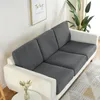 Couvre-chaise Jacquard Sofa Seat Cover Peround Stretch Cushion Spandex Solid Living Room Furniture Protector Home