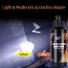 100 ml Verre de voiture Kit à outils Scratch Toues Réparation de la fenêtre de voiture Diy Verre en verre fissuré Restoir de peinture Anti Scratches Remover Repair Liquid