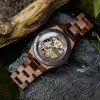 Orologi da uomo di lusso Top Luxury Bobo Bird Mechanical Owatch Wooden Relogio Masculino Custom's Day Gift Box in legno