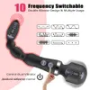 10 Geschwindigkeit Vibratoren stimulieren Anus echte Masturbatas -Puppendildos für weibliche Klitoris USB Vibrator Frauen Mann sexy Spielzeug