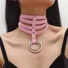 Chokers Gothic Black à pointes punk counchons couche-cols rivets collier de chocker clouté pour femmes hommes de bondage cosplay goth je dhgarden dht8l