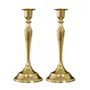 Candlers 2024 Retro Holder Table Table maître de table Stands Candelabra Bar Party Candlestick Home Decor