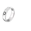 Ring Fashion Unisexe Luxury Anneau pour les hommes Femmes Unisexe Ghost Designer Band Anneaux Bijoux Couleur Sliver Bijoux Accessoires