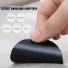 5/10 PCS Fuerte Selfing Adhesive Dots Pegatinas Cinta de bucle de gancho adhesivo para la sábana Sofá Mat de la alfombra Anti -Mat de la alfombra Slip