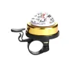 Bell Mountain Bike Car Bell Aluminium Alloy Compass Bell Horn Accessories Bike Bell Ring Bike Horn Outdoor Cyclin