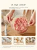 220V Multifunctional Bear Meat Grinders, Automatic Electric Food Processor for Grinding and Mixing