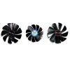 Sapphire Radeon RX5700 5700XT 8GB Nitro Graphicsカード交換用ファンFDC10H12D9C FD10015M12Dの新しいパッド