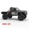 新しいCrossRC EMO X3 Northeastern Tigers 1/8 4x4 RC Electric Remote Control Model Crawler Road Rescue Vehicle Rtr Gift