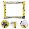 BINDERNY INFLABLE PHOOT Frame The Gift Party Prop Fun Booth Props PVC Decor Supplies for Baby