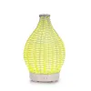 Wood Weave Vase Aromatherapy Humidifier Household Vase Air Humidifier Ultrasonic Mute Colorful Humidifier Spray Instrumen