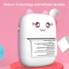 Printers Mini Portable Printer Thermal Paper Photo Pocket Printer Cute Panda Fast Printing Wireless BT Home Office Learning Use