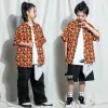 Kids Hip Hop Street Dance Dance Wear Costumes de salle de bal pour filles Boys Dancewear Party Stage Tenues Dancing Clothes T-shirt Jogger