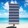 Beach Towel Universal Washable Microfiber 150x75cm Bathroom Striped Shower Towel SPA Washcloth for Seaside