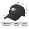 Retro Shark Logo - Black Baseball Cap Luxury Brand Designer Hat Hat à grande taille pour hommes