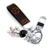 Gift Key Creative Personality Astronaut Rope Men's Car Simulation Leather Keychain