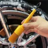 Lucullan Orange Detailing Brush Gentle Synthetic Bristles&Comfortable Handle For Prewash Interior Leather Cleaning