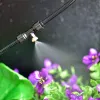 6pcs Misting -Düsen Kit Water Hebeldüse T -Shirts Gewinde 1/4 Zoll Messingdüse für Gartenspray -Kühlsystem im Freien